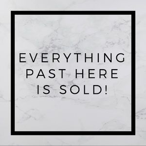 Items past this point are sold.